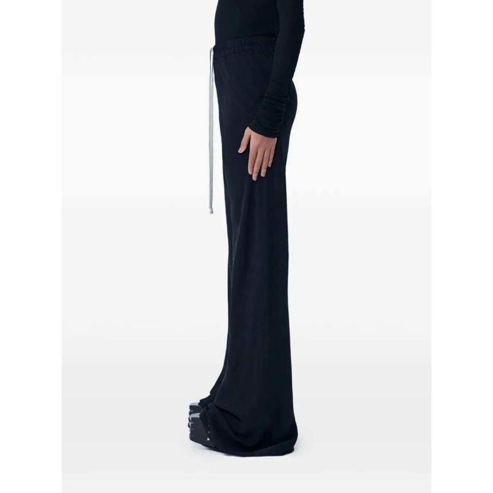 Rick Owens Women Wide-Leg Pants With Drawstring - Picture 3 of 5
